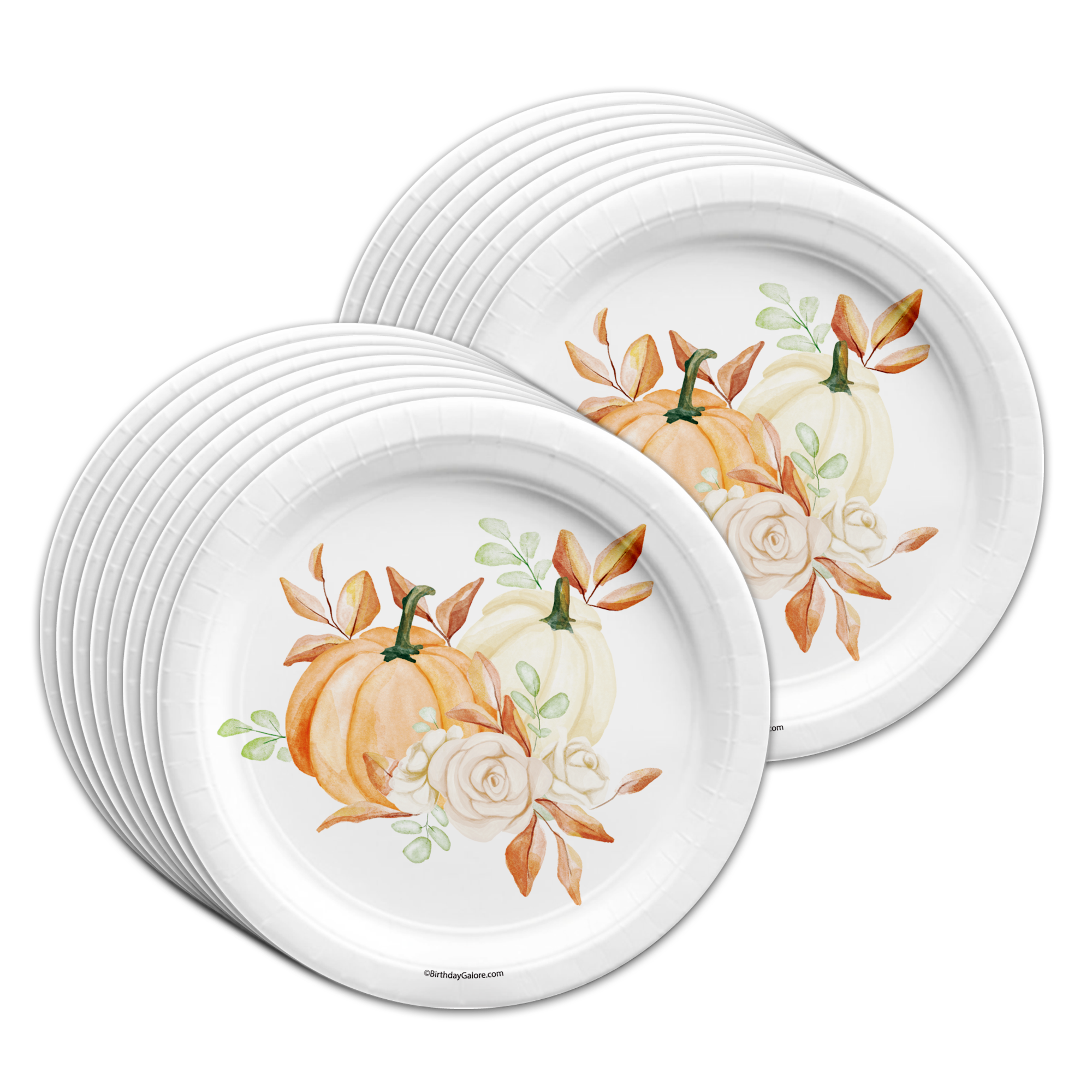 Pumpkin Patch Party Tableware Kit For 16 Guests