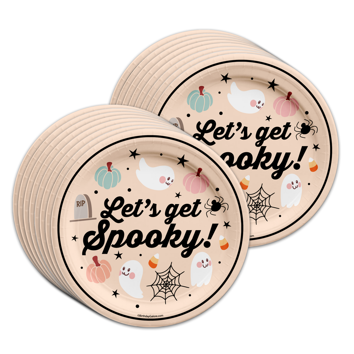 Let's Get Spooky Party Tableware Kit For 16 Guests