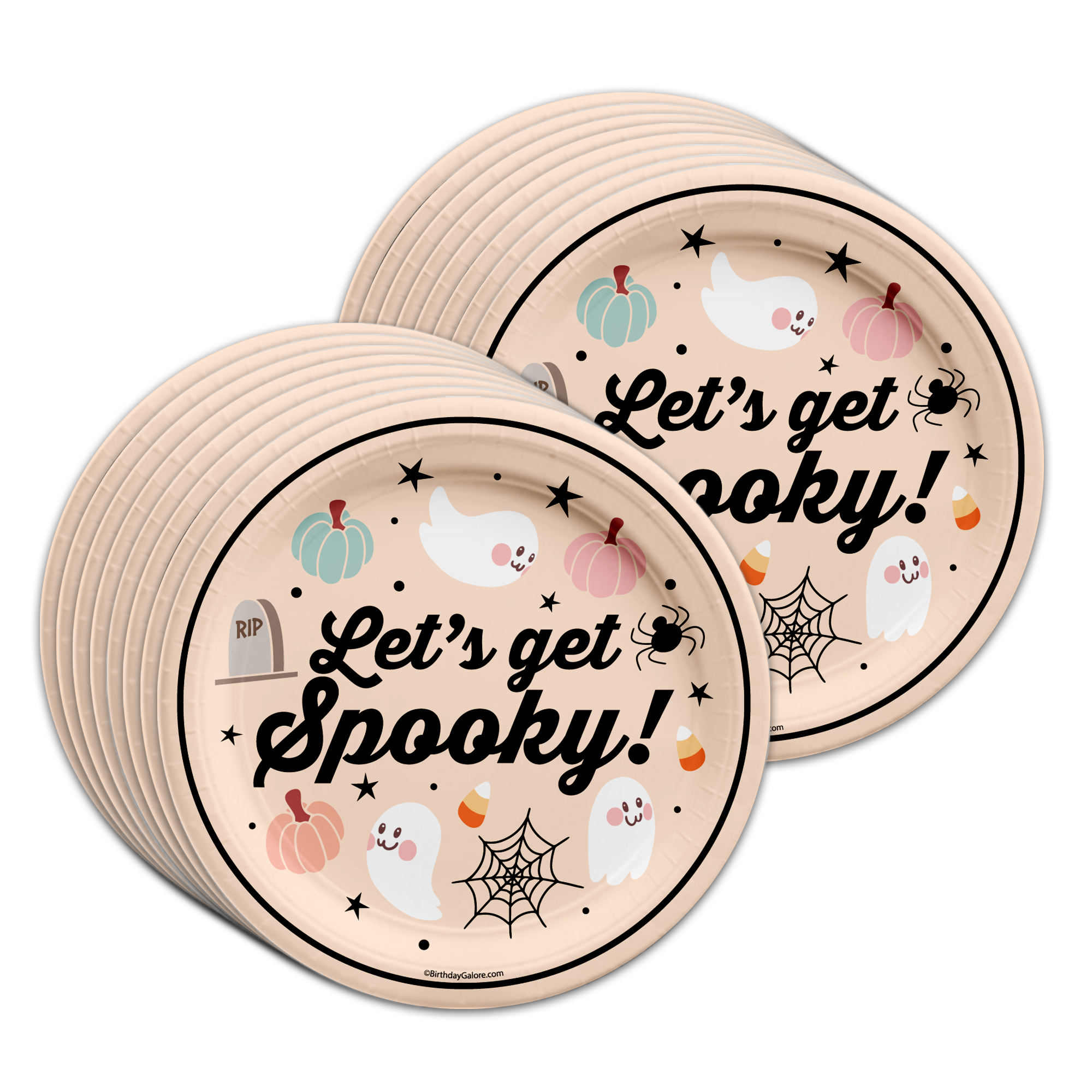 Let's Get Spooky Party Tableware Kit For 16 Guests