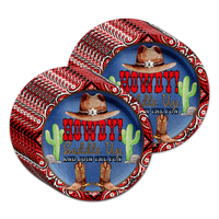 Cowboy Birthday Party Tableware Kit For 16 Guests