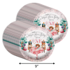 Sugarplum Fairy Turns One 1st Birthday 9" Dinner Plates 32 Count