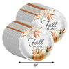 Fall In Love Bridal Shower Party Supplies Large 9" Paper Plates in Bulk 32 Piece