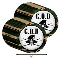 COD Call To Duty Military Game Birthday 9" Dinner Plates 32 Count