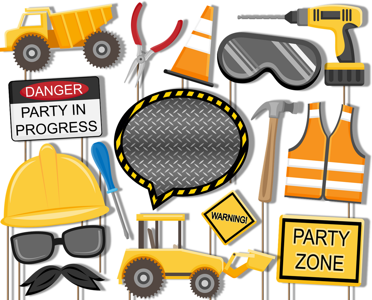 construction party clip art